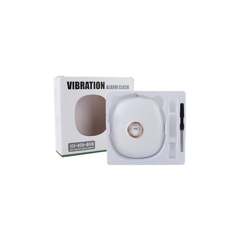 Lancoon LED Electronic Digital Alarm Clock with Silent Powerful Vibration,