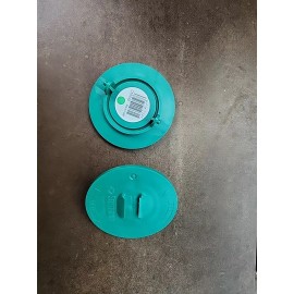 Sticks (100) In-Ground termite kill trap bait station CAPS/LIDS/TOPS ONLY new.