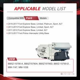 BB5Z15790A Sunroof Moon Roof Motor Compatible with Ford Explorer 2011-2017