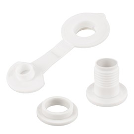 Cooler Drain Plug Replacement for Coleman Cooler Standard Drain Plug Assembly, R5214D607G Coleman Threaded Cooler Drain Plug Parts Easily Remove Melted Ice Water from Xtreme Coolers- 1" Shaft Length