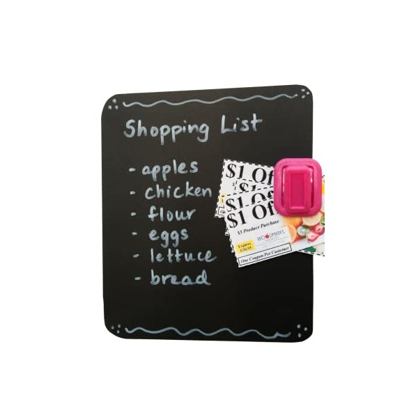 Extra Large Chalkboard Labels - Erasable Decorative Magnetic Chalkboard Tiles