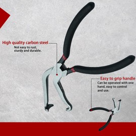 UCELICE Upgraded Electrical Disconnect Pliers 37980,60 Degree,Automotive Electrical Tools，Electrical Connector Pliers for Cars,Easily Disconnect The Locking Push Tab Electrical Connector