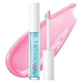 LIVAURA Tinted Lip Gloss for Women, pH Activated Hydrating, Moisturizing, Shiny Lipgloss, Non Sticky LipGloss, Glossy Lip Tint, Lip Shine, Smooth Lip Gloss Hydrating, Made in USA (Ice Queen)