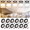 POWERASIA 5/6 Inch 5CCT Dimmable LED Recessed Lights, Downlight Night