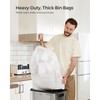SONGMICS Trash Bags for 12-14.5 Gallon (45-55L) Trash Cans, 120