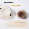 Comhats - Gorro de punto peruano de invierno para mujer,