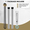 5 Pcs RV Water Heater Elements Include 2 Anode Rods