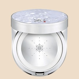Anjumain Sooryehan Bichaekdan Metal Cushion Foundation Original 15g + Refill 15g Set, No. 21, 1 Set / 수려한 비책자단 메탈 쿠션 파운데이션 본품 15g + 리필 15g 세트, 21호, 1세트