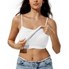 ZeroBound Camisole Built in Shelf Bra Tank Top - Basic