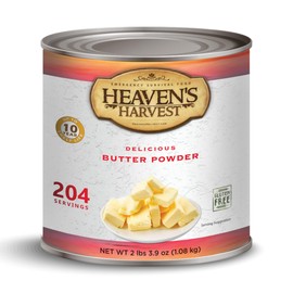 Heaven's Harvest Freeze-Dried Emergency Survival #10 Can (Butter)