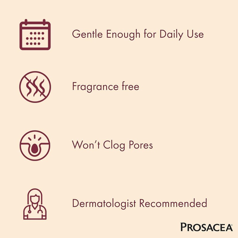 Prosacea - Heals Rosacea Symptoms of Redness, Pimples and Irritation