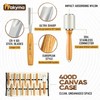 Nakyma Wood Carving Kit of 12 Wood Chisels with Canvas