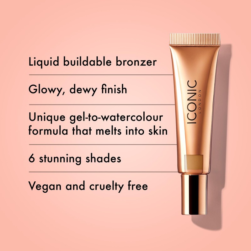 ICONIC London Sheer Bronze - Liquid Bronzer for a Radiant