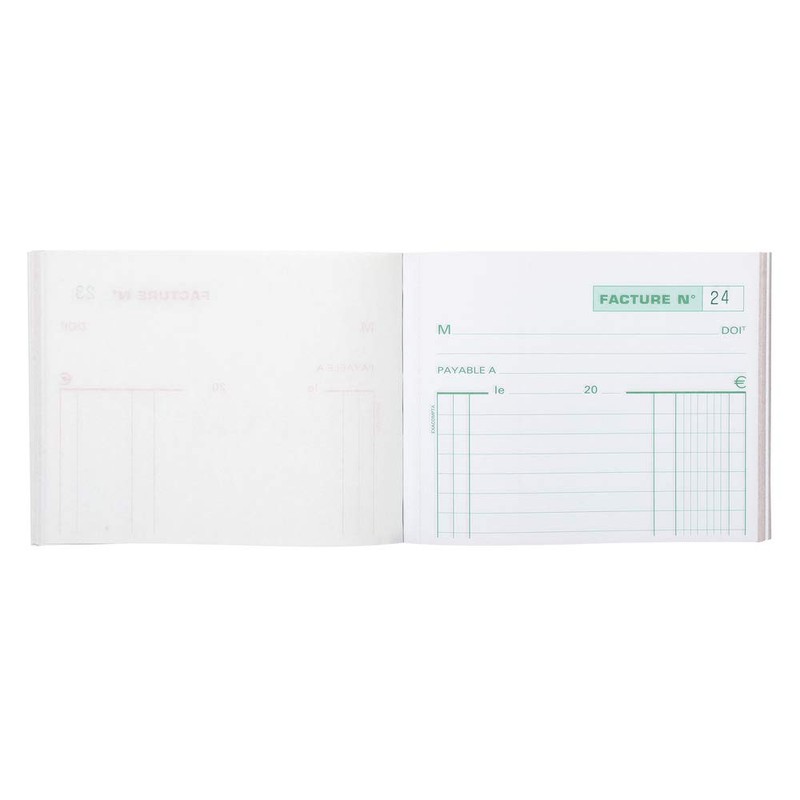 Exacompta - Ref 13274E - Commercial Invoice Form Pad (50