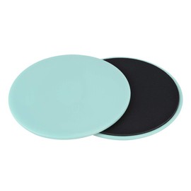 Discos Deslizantes de 2 Uds, Disco Deslizante de Ejercicio, Deslizador de Núcleo de Fitness, Entrenamiento Deportivo de Cuerpo Completo (verde claro