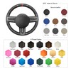 MEWANT Steering Wheel Cover for Ford Mustang 2005-2012 Hand-Stitched for