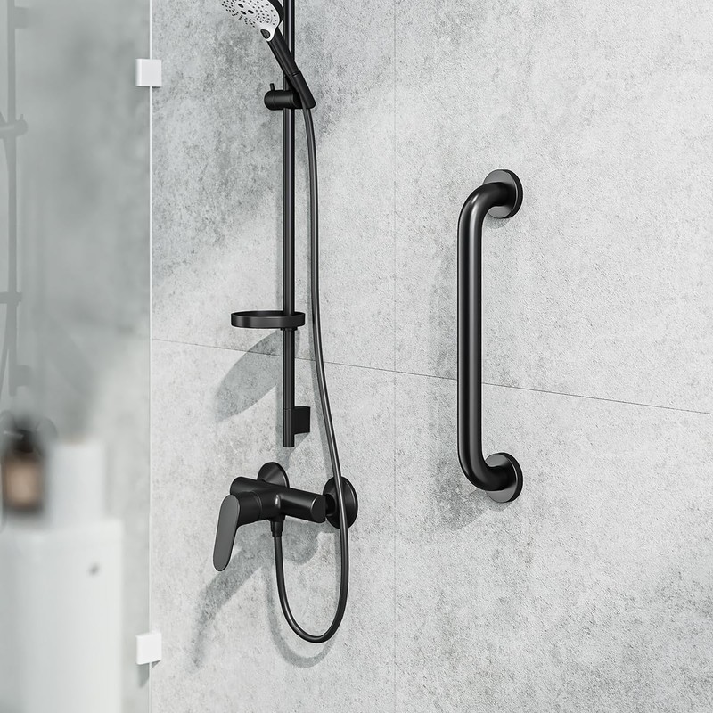 FANHAO 2 Pack Shower Grab Bar, 16 Inch Stainless Steel