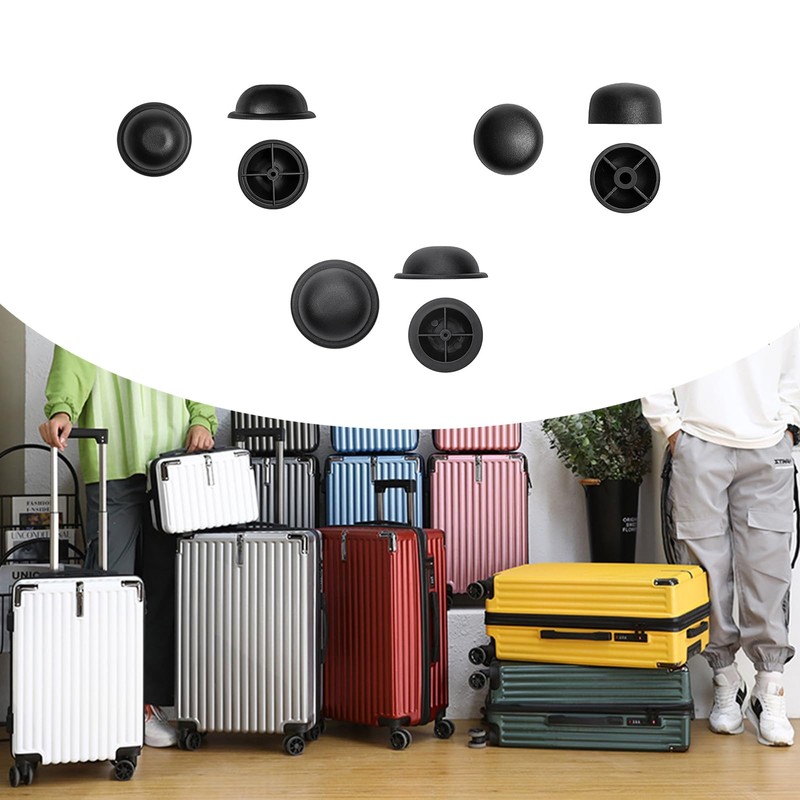 jojobasec 2 Pcs Luggage Feet Pads Luggage Replacement Part Bottom