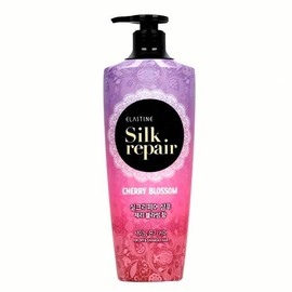 Elastane Silk Shampoo Cherry Blossom 550ml Hair Care Hair Cleansing Flower Scent Enhancing Tablet Ingredients Pay on Cash or upon Order / 엘라스틴 실크 샴푸 체리블라썸 550ml 모발 관리 헤어 클렌 징 꽃 향기 강화 정 성분 착불 또는 주문시 결제