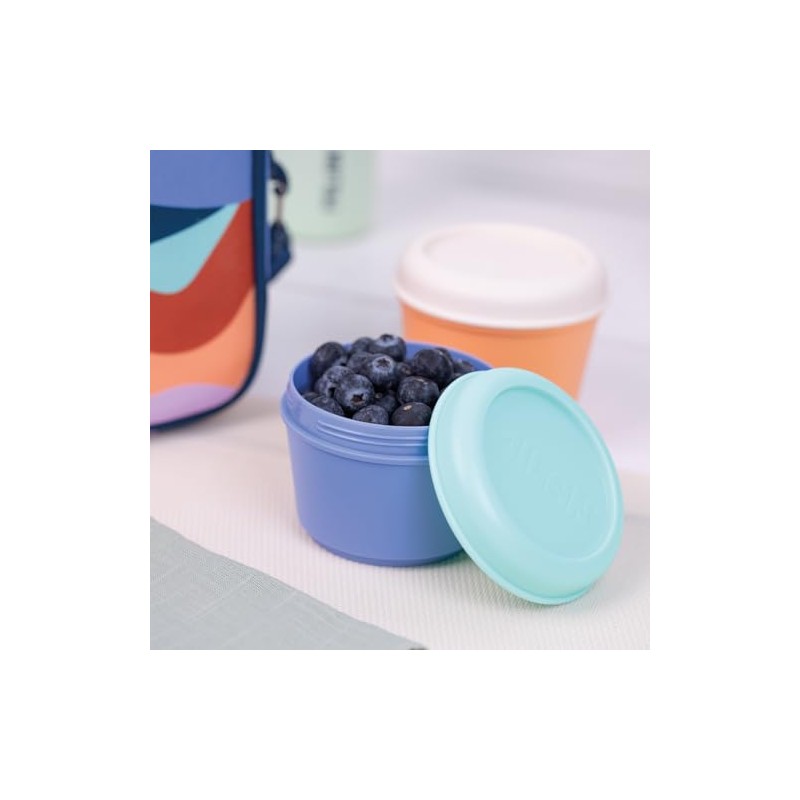 MILAN® Round Food Container 0.25 Litre Blue Turquoise