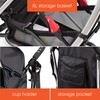 Summer Infant Ingenuity 3Dlite Convenience Stroller,Jet Black–Lightweight Stroller with Aluminum