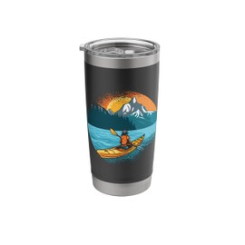 Kayaks Kayaker Paddling-paddle Canoes-Boating Kayaking Stainless Steel Insulated Tumbler