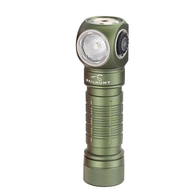 ESKTE H150 Compact USB Magnetic LED Headlamp Flashlight Rechargeable Hands-Free