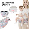 SONARIN Ergonomically Breathable Baby Carrier with Hip Seat, Multifunctional Baby