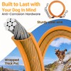 Dog Runner Trolley Cable: 50FT Heavy Duty Zipline for Yard