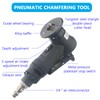 Pneumatic Chamfering Tool – 45° Mini Air-Powered Chamfer Machine for