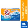 ARM & HAMMER Fabric Softener Sheets, 100 sheets, Purifying Waters