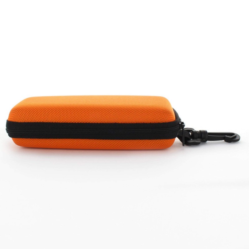 Eyeglass Case, Urethane Semi Hard Case, Square (Zipper Type with