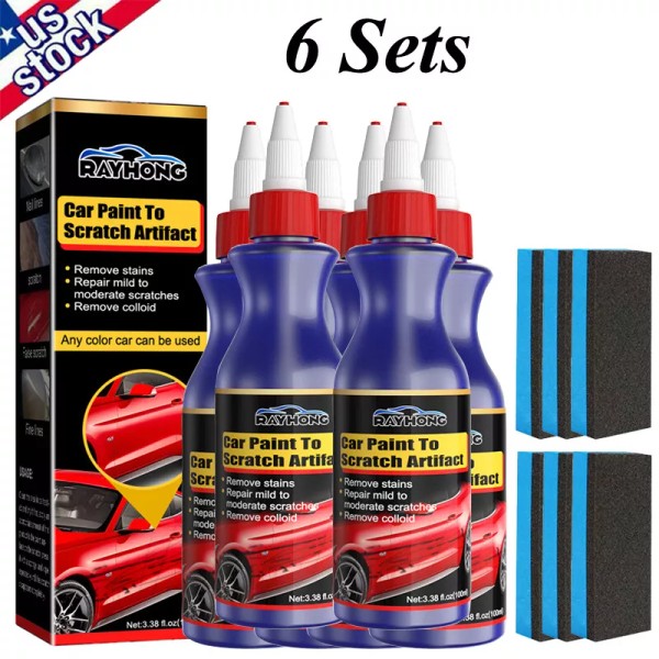 Unbranded 2 PCS Car Scratch Remover for Deep Scratches Paint