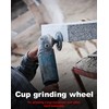 Casaverde 4" Granite Diamond Cup Wheels,100mm Diamond Resin Filled Cup