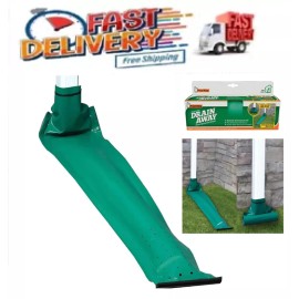 Frost King 46" Automatic Drain Away Downspout Extender System, Fits all Standard Downspouts