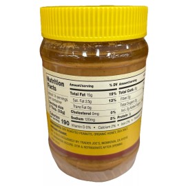 Trader Joe’s Peanut Butter with Honey 16oz 454g (1 Jars)