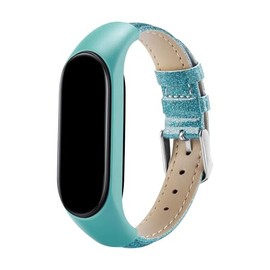 Panda Bobo For Reflex Active Series 1 Smart Watch Band Wrist Buckle Strap Band Replacement (Light Blue Sparkle)