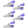 QWORK Veterinary Electrode Clip, 5 Pack Universal Accurate EKG/ECG Limb