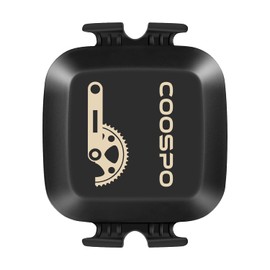 COOSPO Cadence Speed Sensor, ANT+ Bluetooth 4.0 Compatible Connection, For Bicycle Computers, Bike Accessories, IP67 Grade Waterproof, Japanese Instruction Manual Included