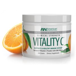 American Nutriceuticals - Vitamin C Powder - Supplement for Immune Support - Natural, Sugar Free -Non-Acidic - 4000mg