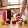 1000Pcs Mini Cupcake Cases, Assorted Yellow Brown Red Pink Green