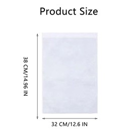 Shoe Bags, Pack of 25 Fleece Shoe Bags, Travel Fabric, Shoe Bag Fabric, Dustproof Shoe Bag, Shoe Bag with Drawstring, Portable, Travel Accessories for Shoes, Boots, High Heels, White, No