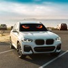 UOER Car Windshield Sun Shade Umbrella, Black Eyes Windshield Sunshades