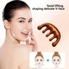 Wooden Scalp Massager,Bamboo Scalp Comb Wooden,Hair Massager Comb with Wide