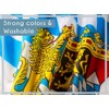 ARICONA FLAGS Bavaria flag - Bavarian flag with lions 2x3ft