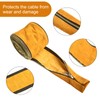 25FT TIG Welding Torch Cable Cover Resistant Leather Black Hose