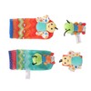 Baby Wrist Rattle Socks Set Soft Cute Cartoon Animal Hand