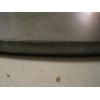 Synergy Steel Designs Pizza Stone, 1/4" Steel Plate, Disc Shaped,