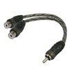 Scosche X2RMY 1 M - 2 F Twisted Pair Audio