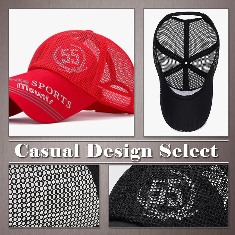 One Limitation CP479 Men's Fishing, Logo, Lightweight, Mesh, Cap, Airsoft